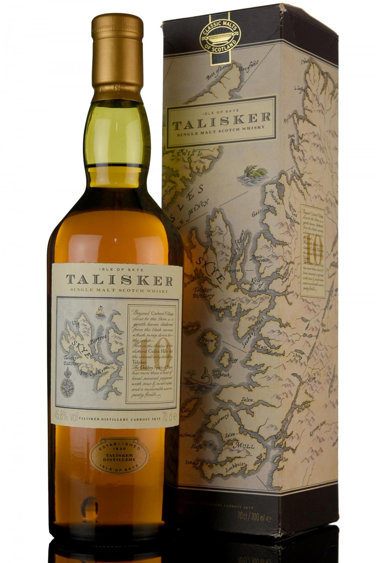 Talisker 10 Year Old - 1990s