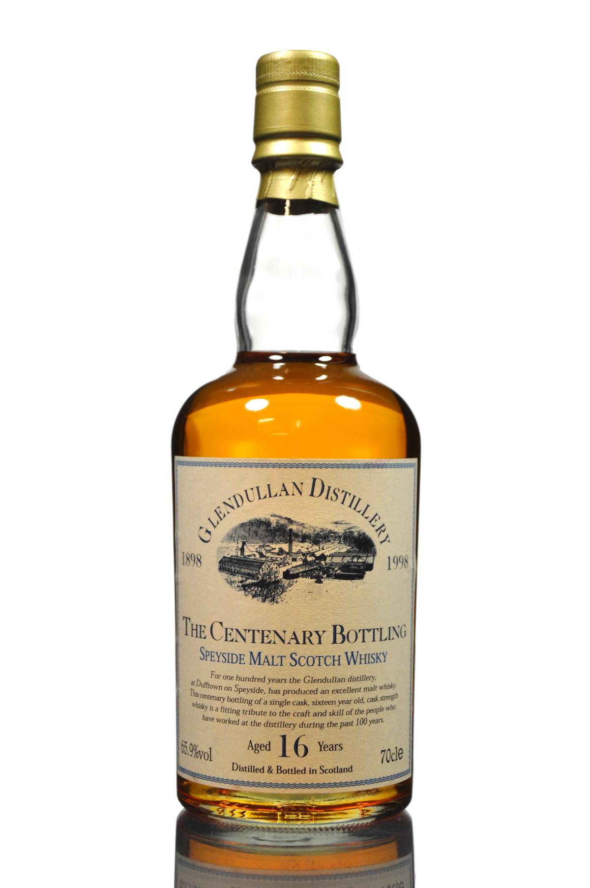 Glendullan 16 Year Old - Centenary Bottling 1898-1998