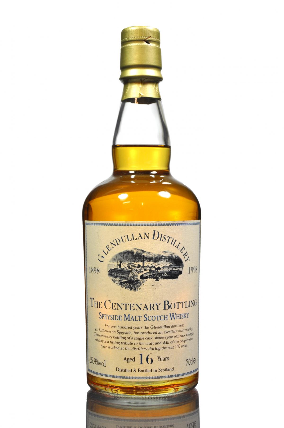 Glendullan 16 Year Old - Centenary Bottling 1898-1998