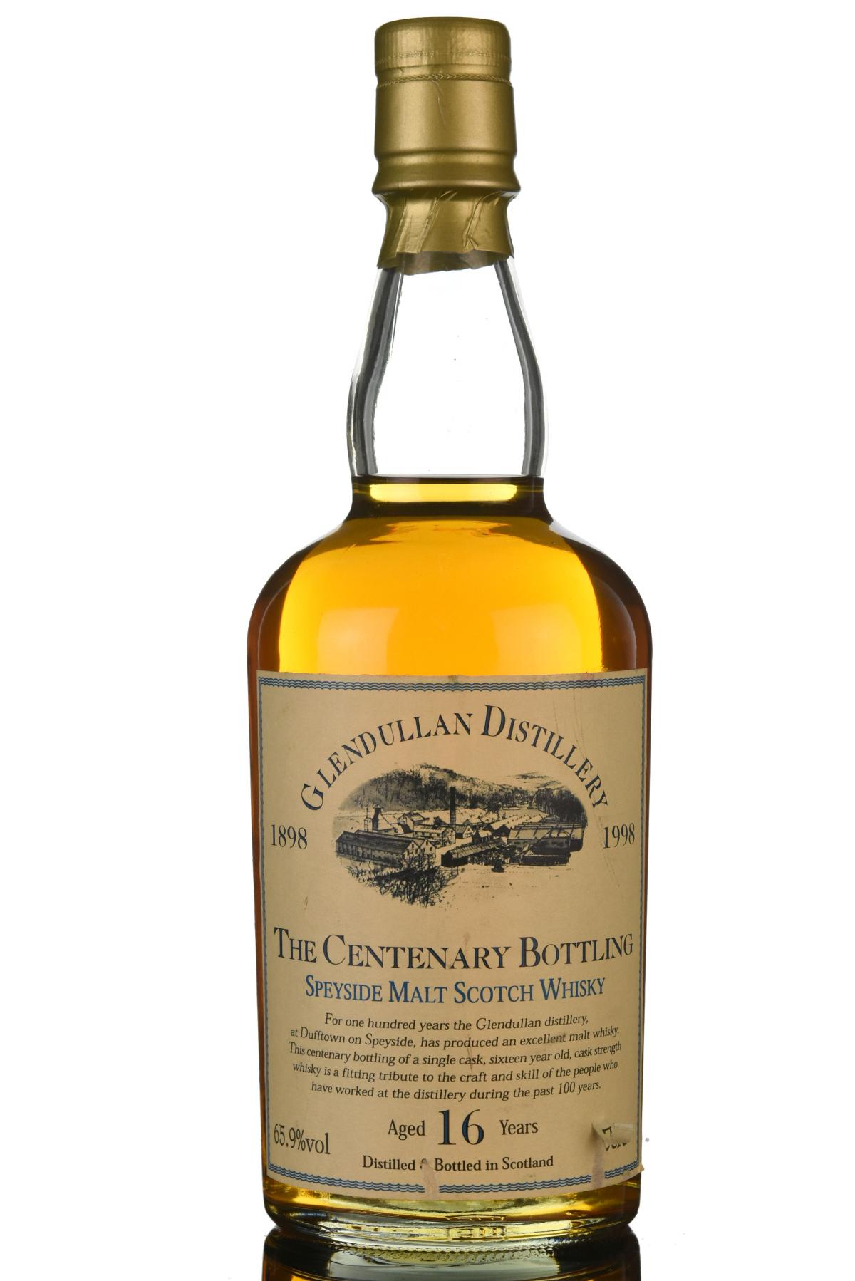 Glendullan 16 Year Old - Centenary Bottling 1898-1998