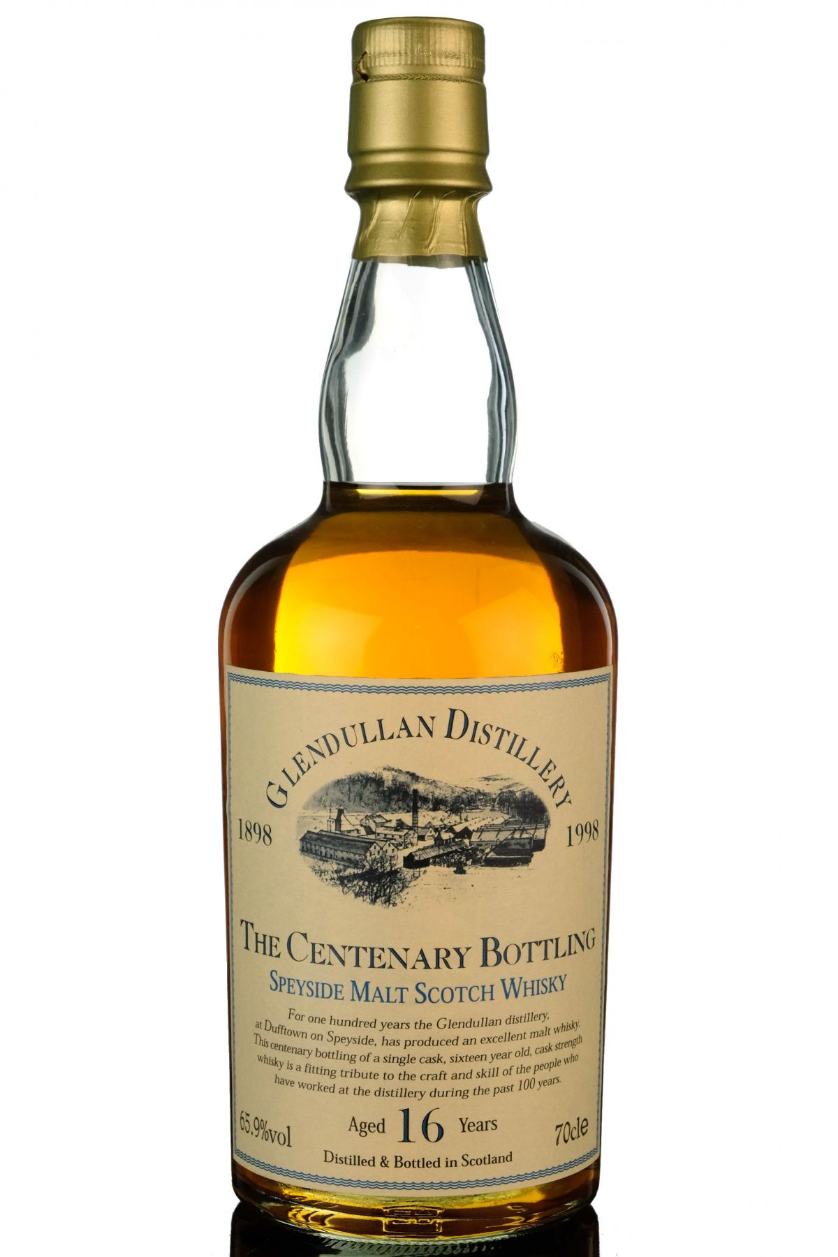 Glendullan 16 Year Old - Centenary Bottling 1898-1998