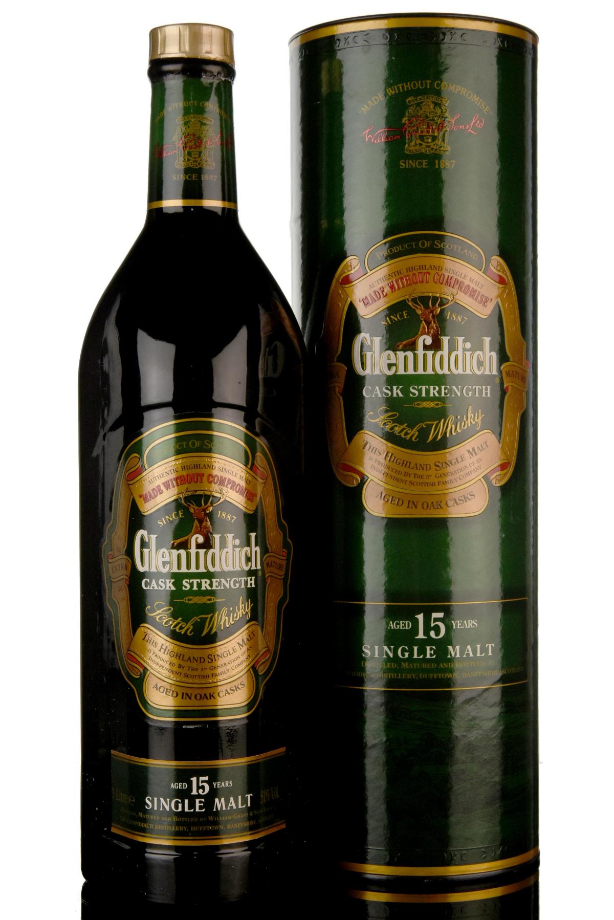 Glenfiddich 15 Year Old - Cask Strength - 1 Litre