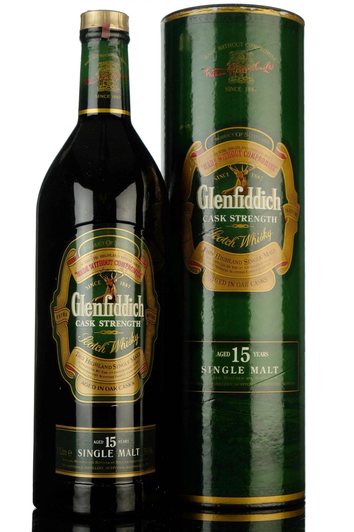 Glenfiddich 15 Year Old - Cask Strength - 1 Litre