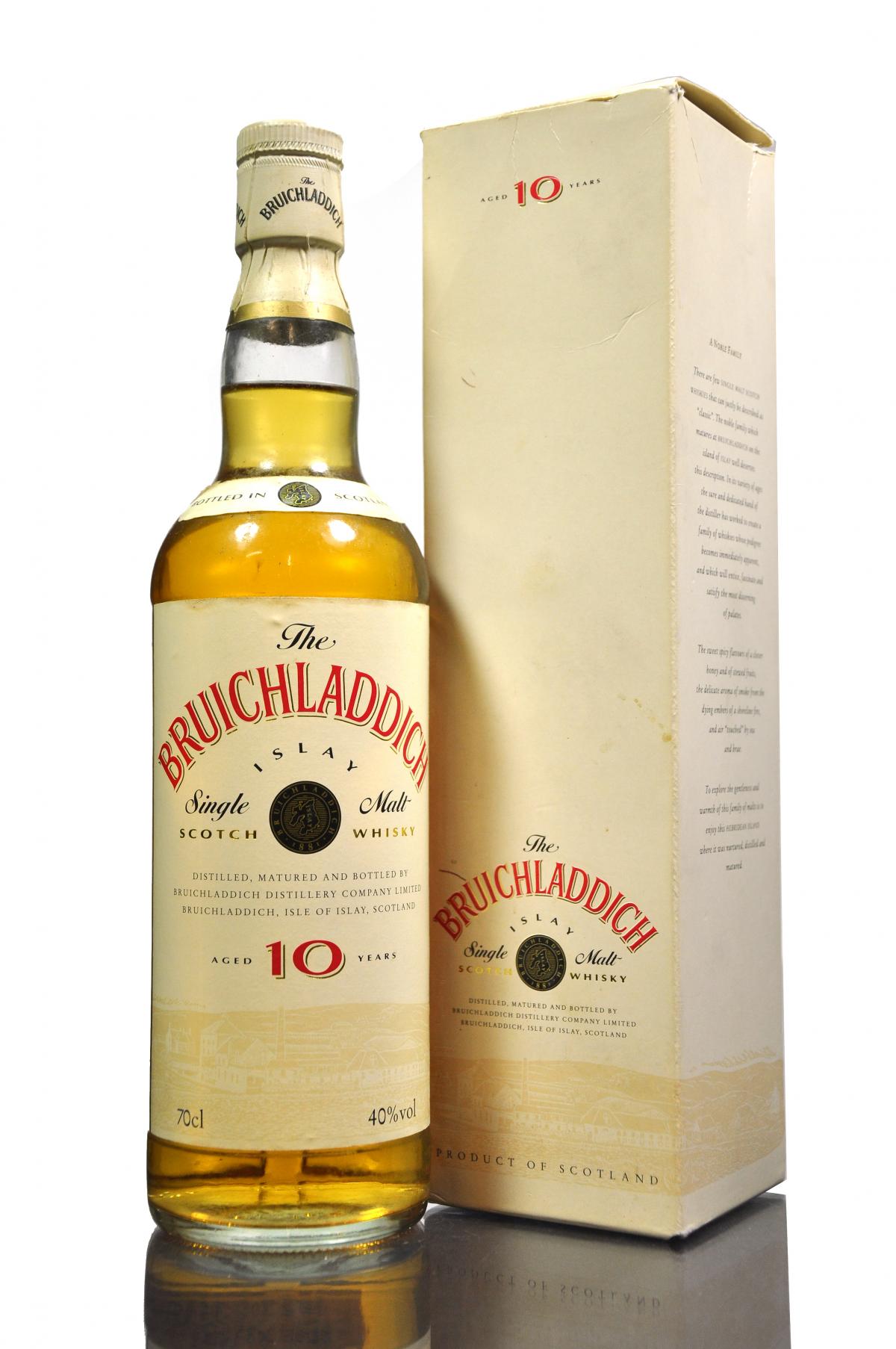 Bruichladdich 10 Year Old - 1990s