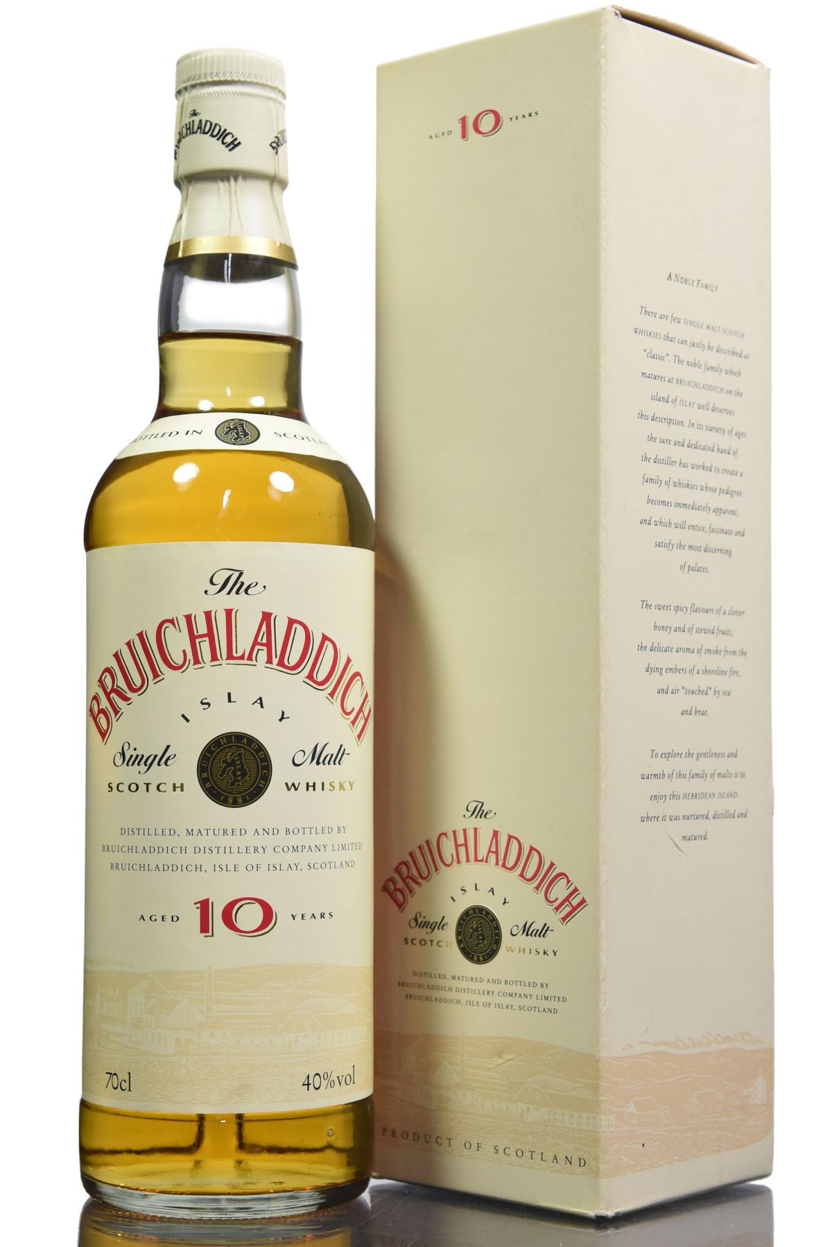 Bruichladdich 10 Year Old - 1990s