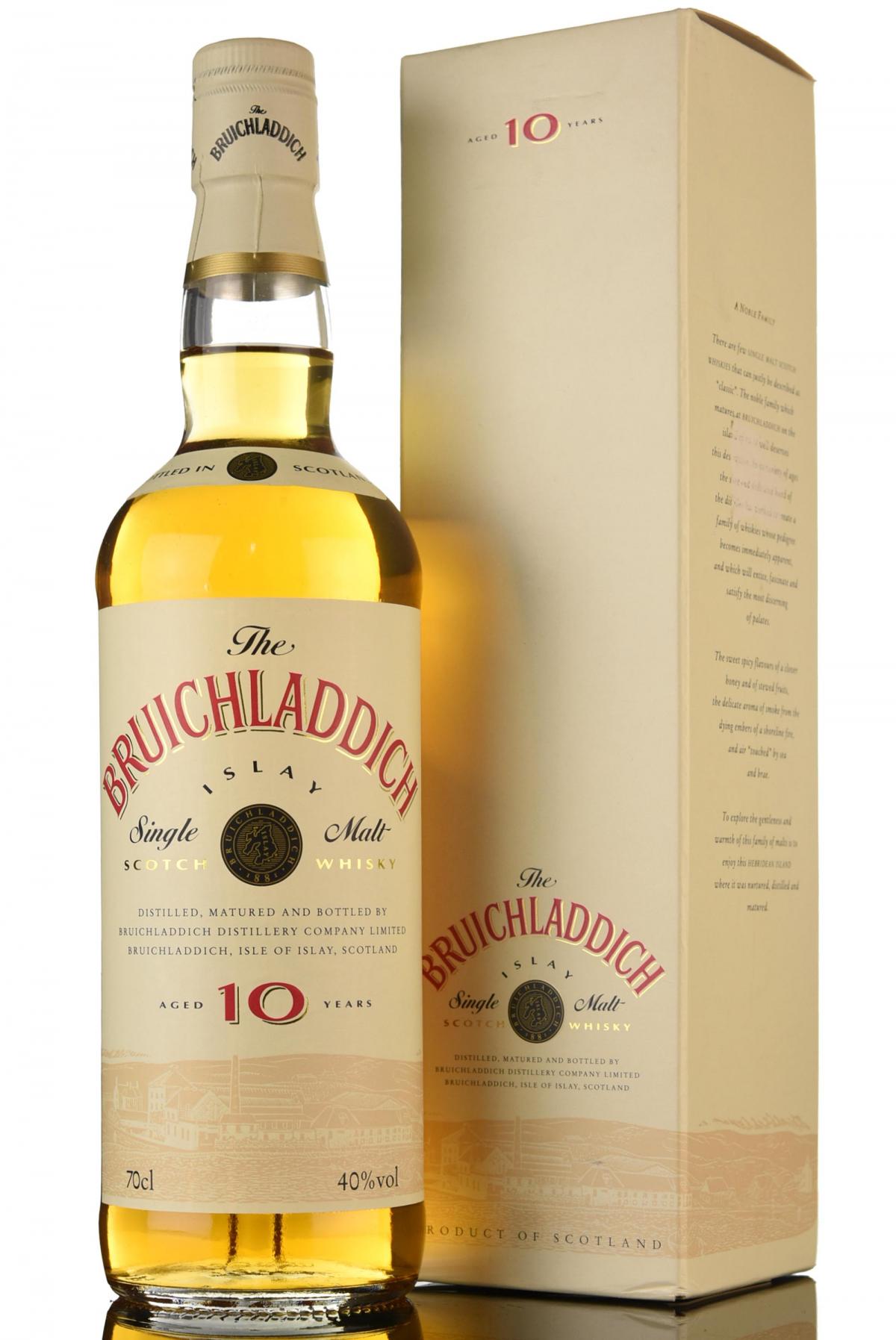 Bruichladdich 10 Year Old - 1990s