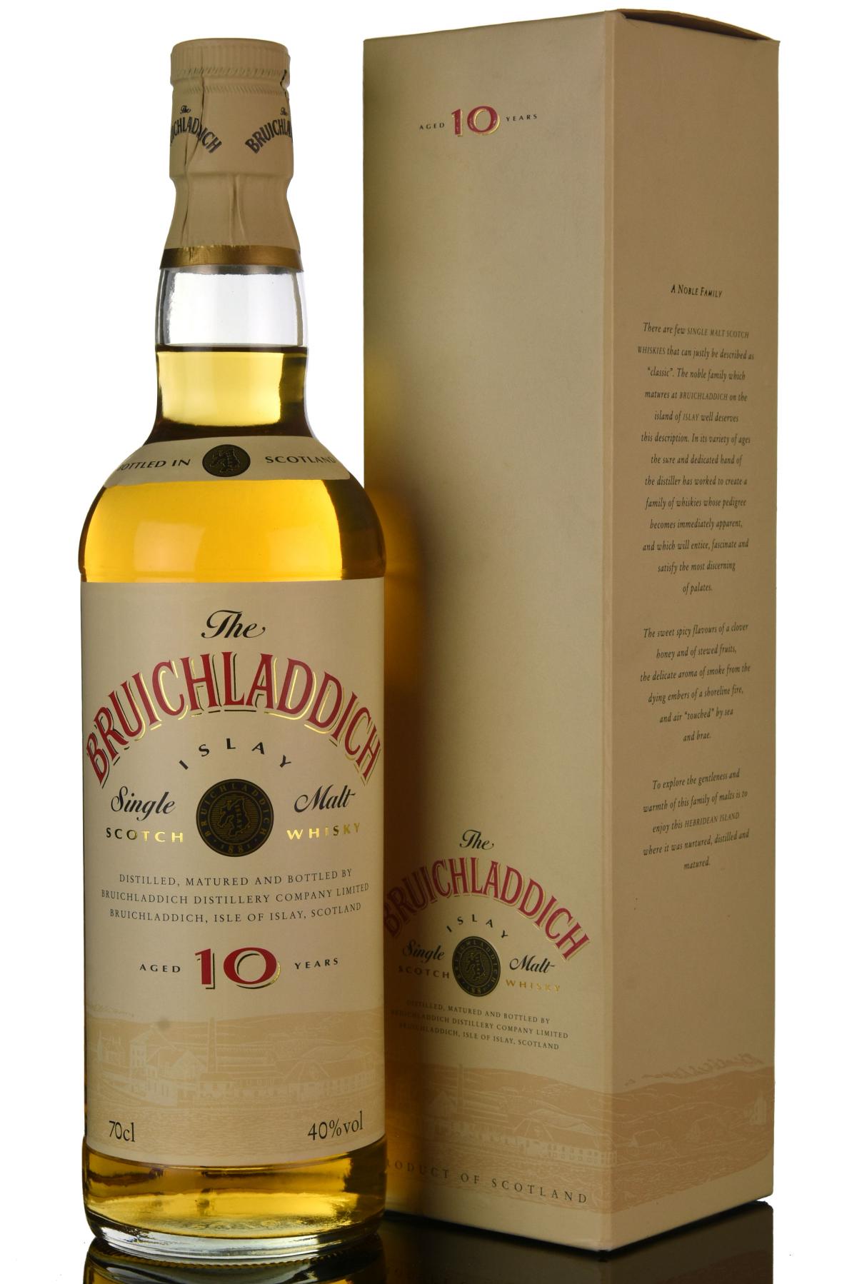 Bruichladdich 10 Year Old - 1990s