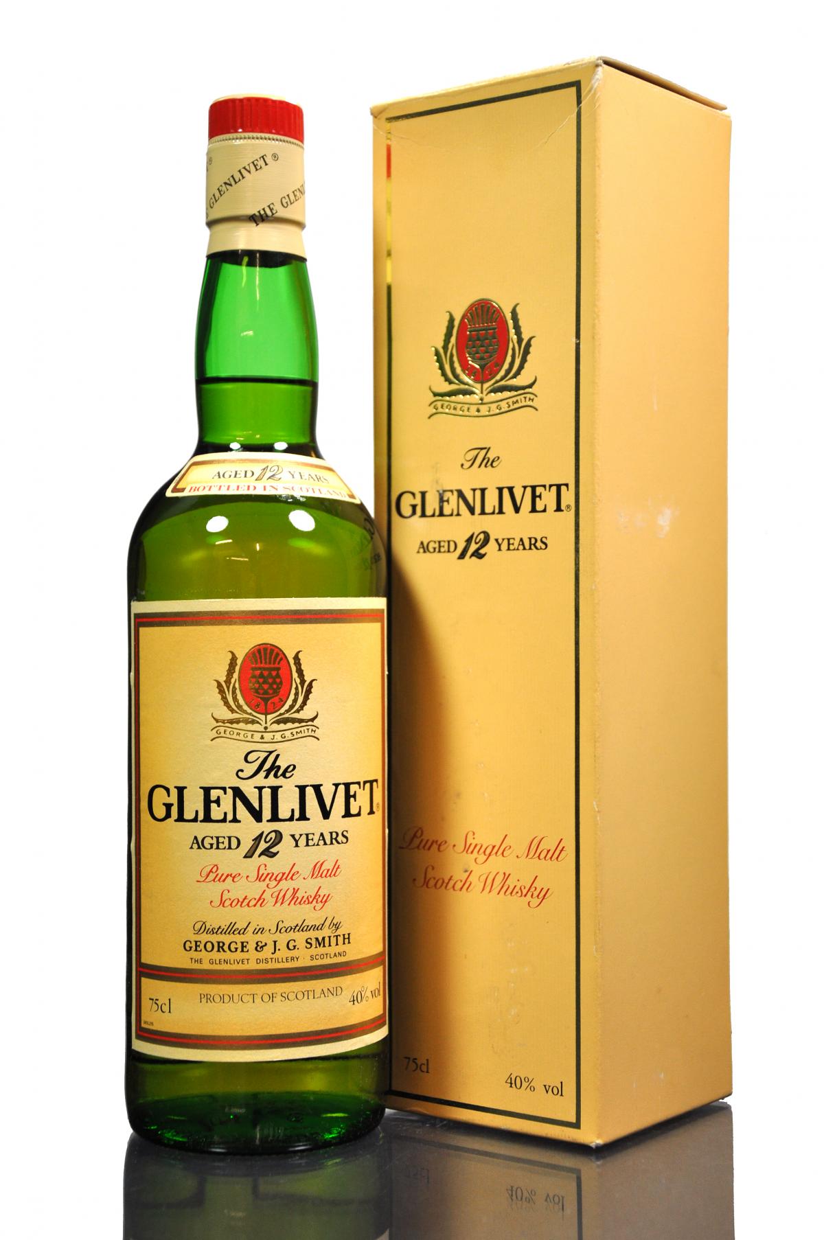 Glenlivet 12 Year Old - 1980s