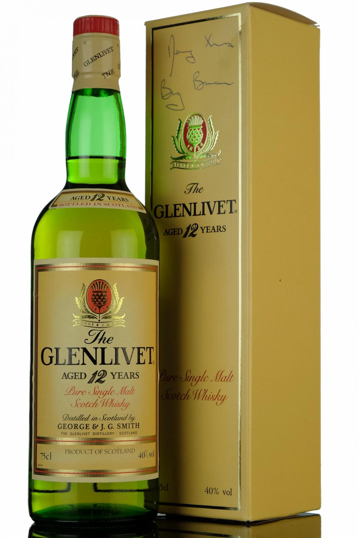 Glenlivet 12 Year Old - 1980s