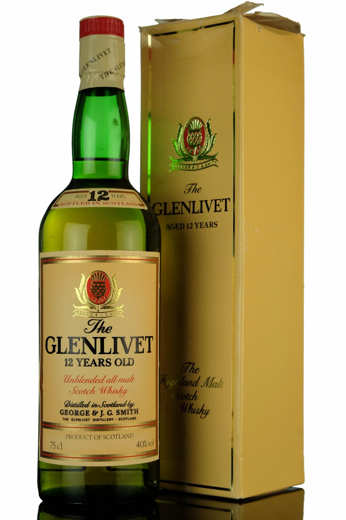 Glenlivet 12 Year Old - 1980s