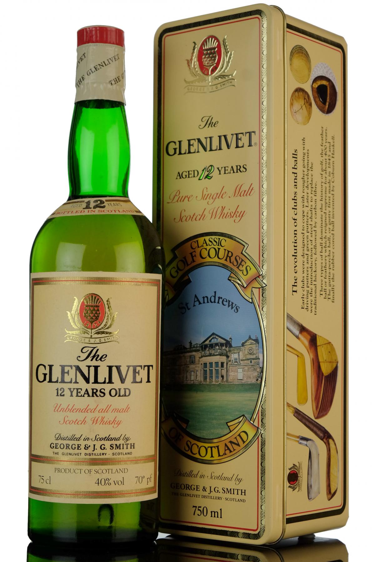 Glenlivet 12 Year Old - Classic Golf Courses - St Andrews