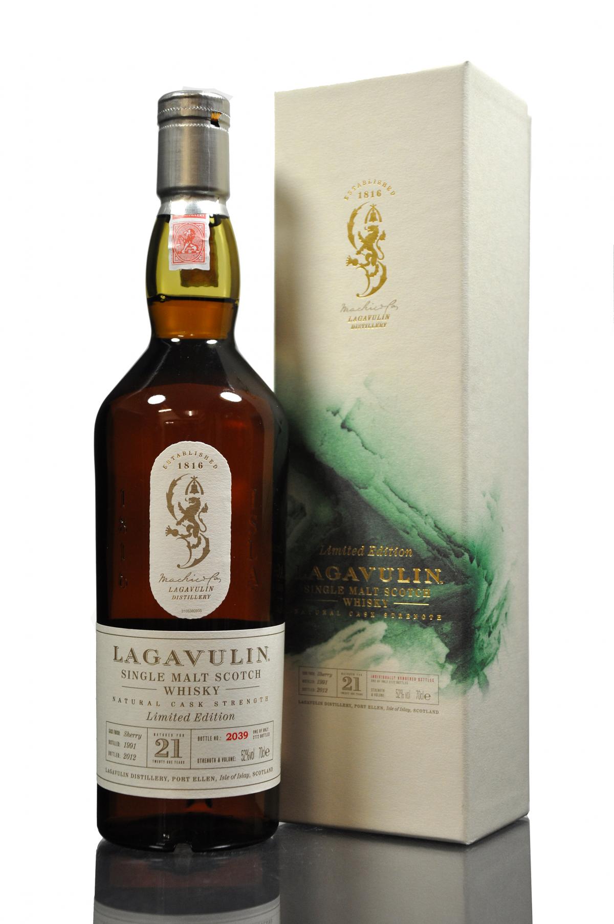 Lagavulin 1991-2012 - 21 Year Old