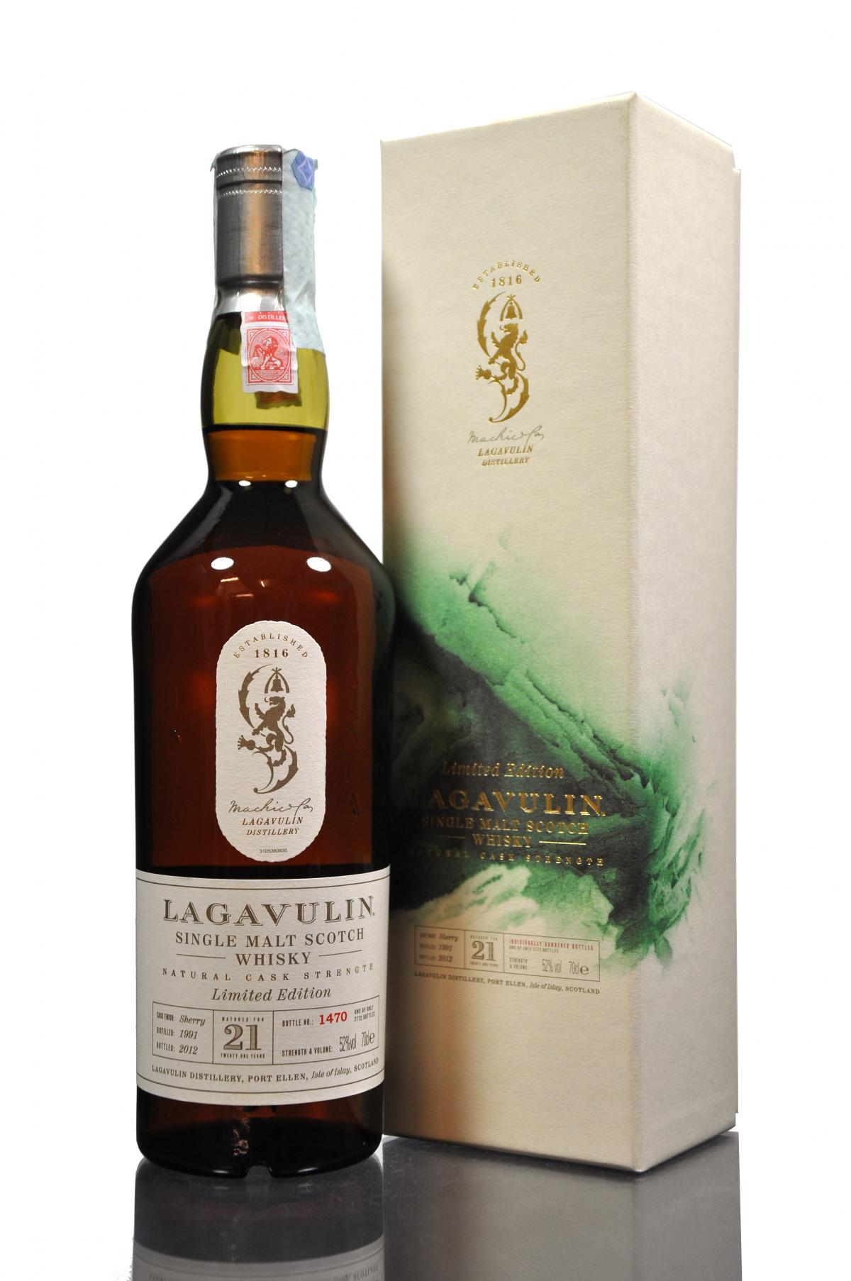Lagavulin 1991-2012 - 21 Year Old