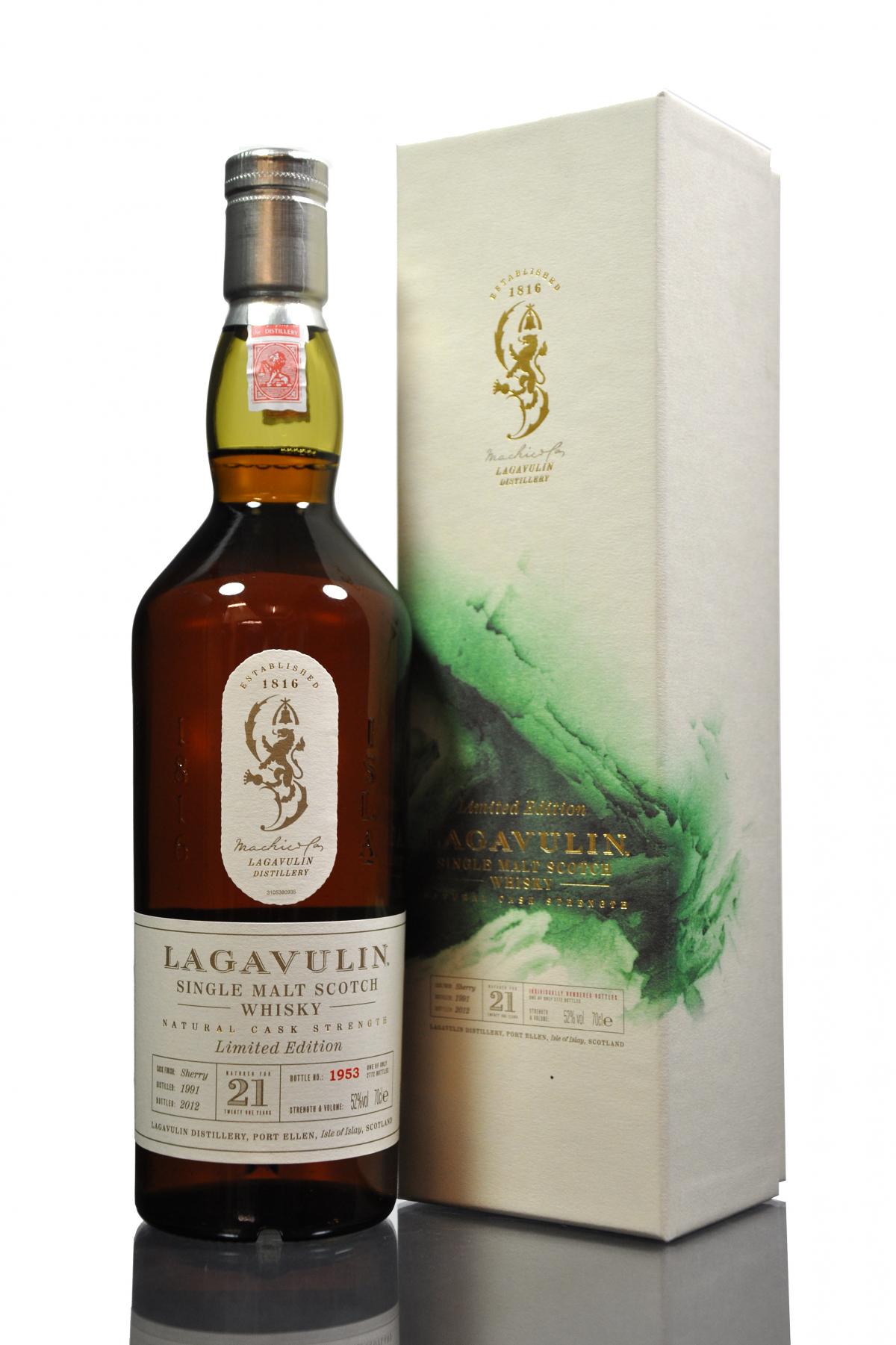 Lagavulin 1991-2012 - 21 Year Old