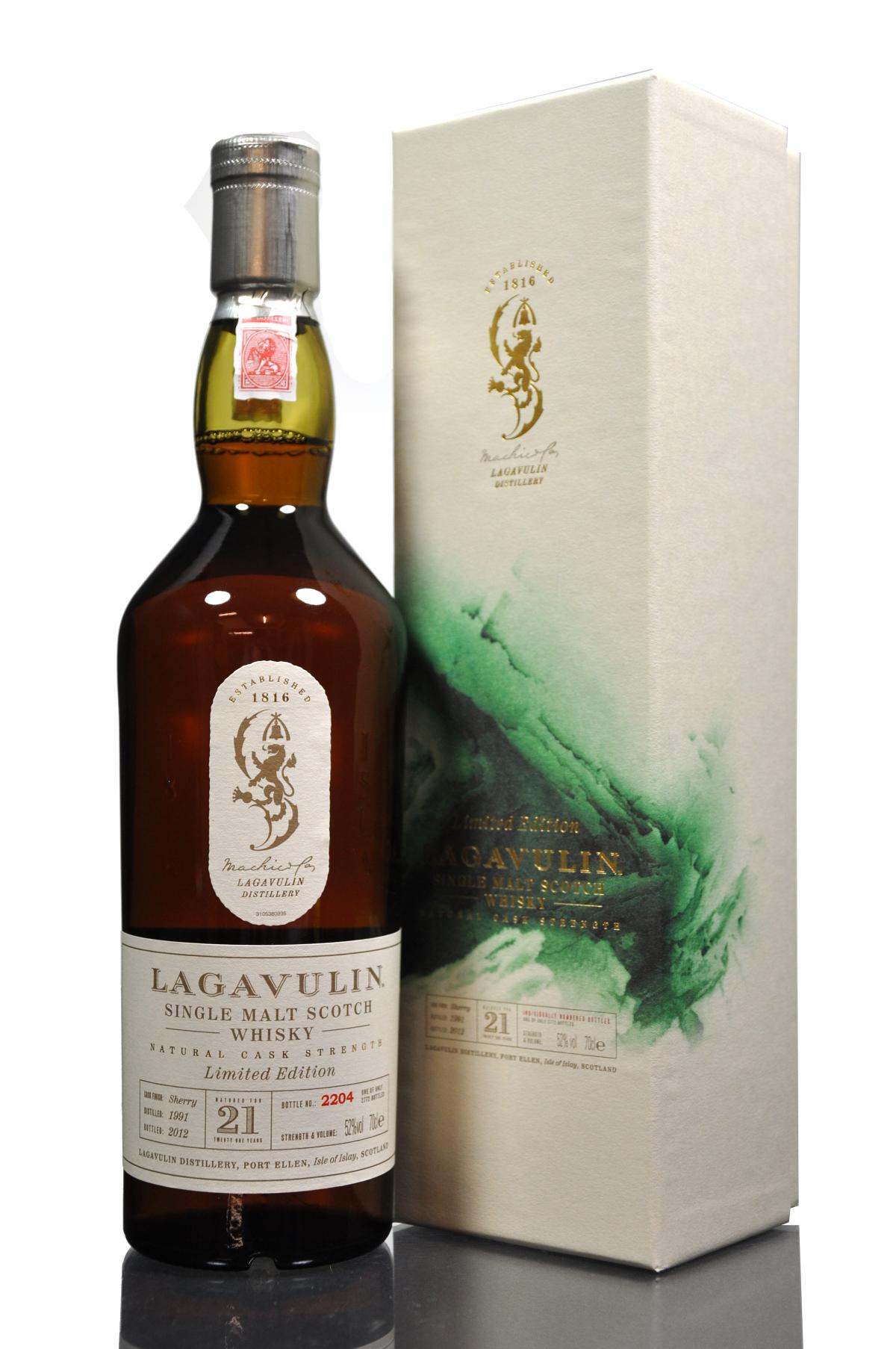 Lagavulin 1991-2012 - 21 Year Old