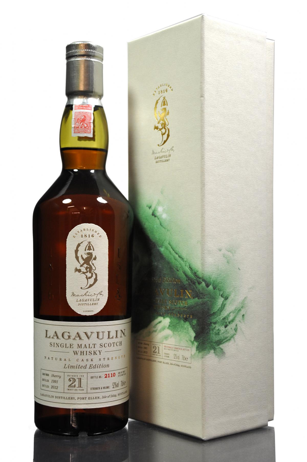 Lagavulin 1991-2012 - 21 Year Old