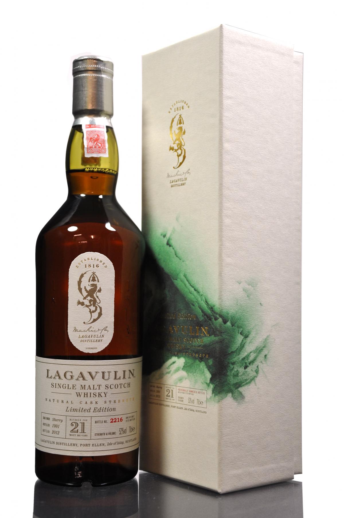Lagavulin 1991-2012 - 21 Year Old