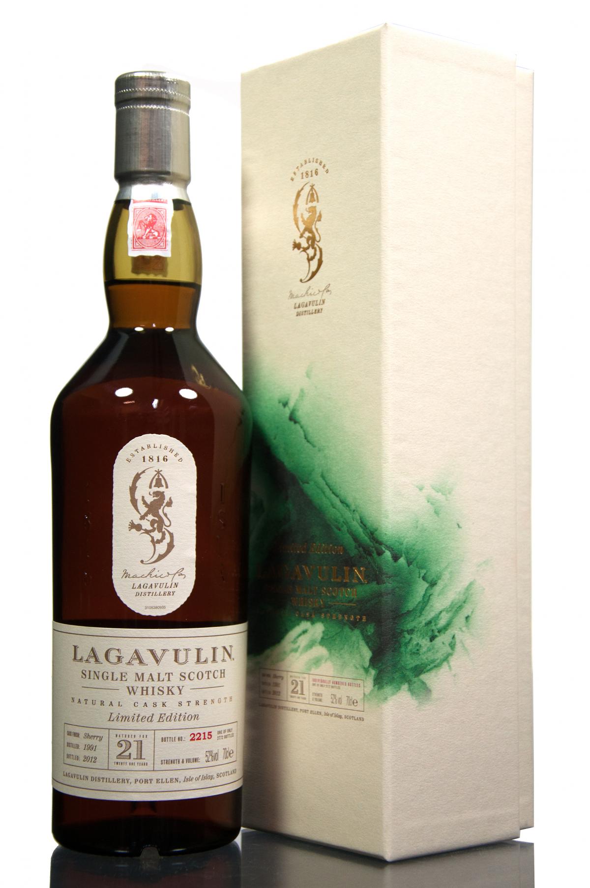 Lagavulin 1991-2012 - 21 Year Old