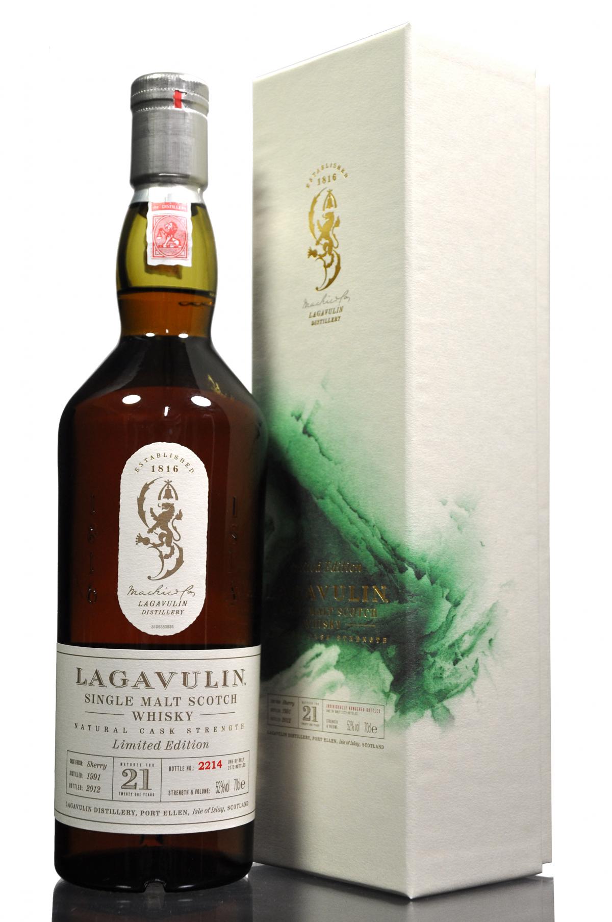 Lagavulin 1991-2012 - 21 Year Old