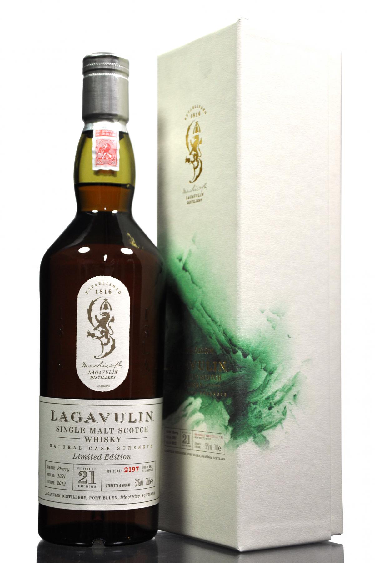 Lagavulin 1991-2012 - 21 Year Old