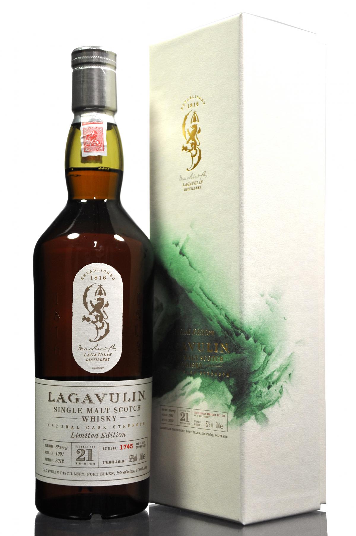 Lagavulin 1991-2012 - 21 Year Old