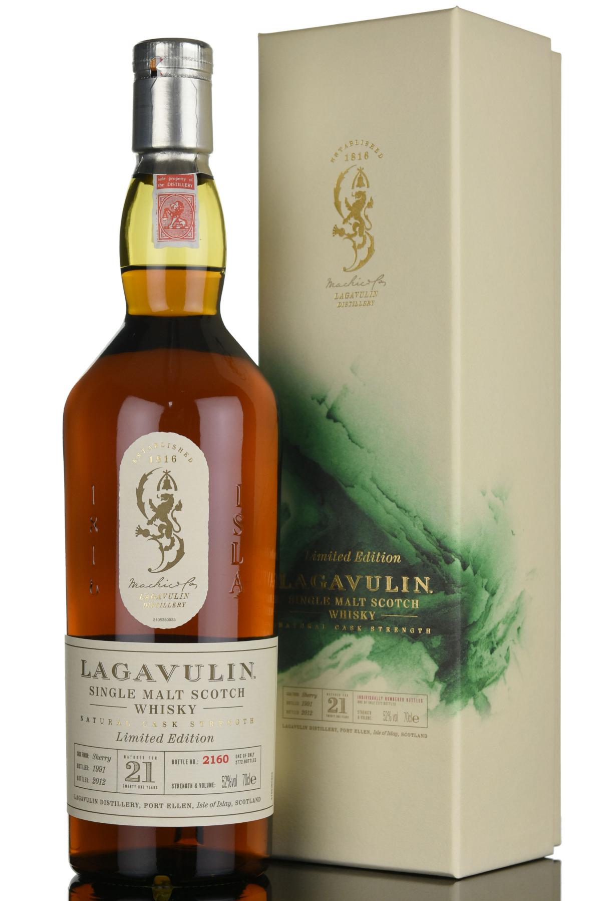 Lagavulin 1991-2012 - 21 Year Old