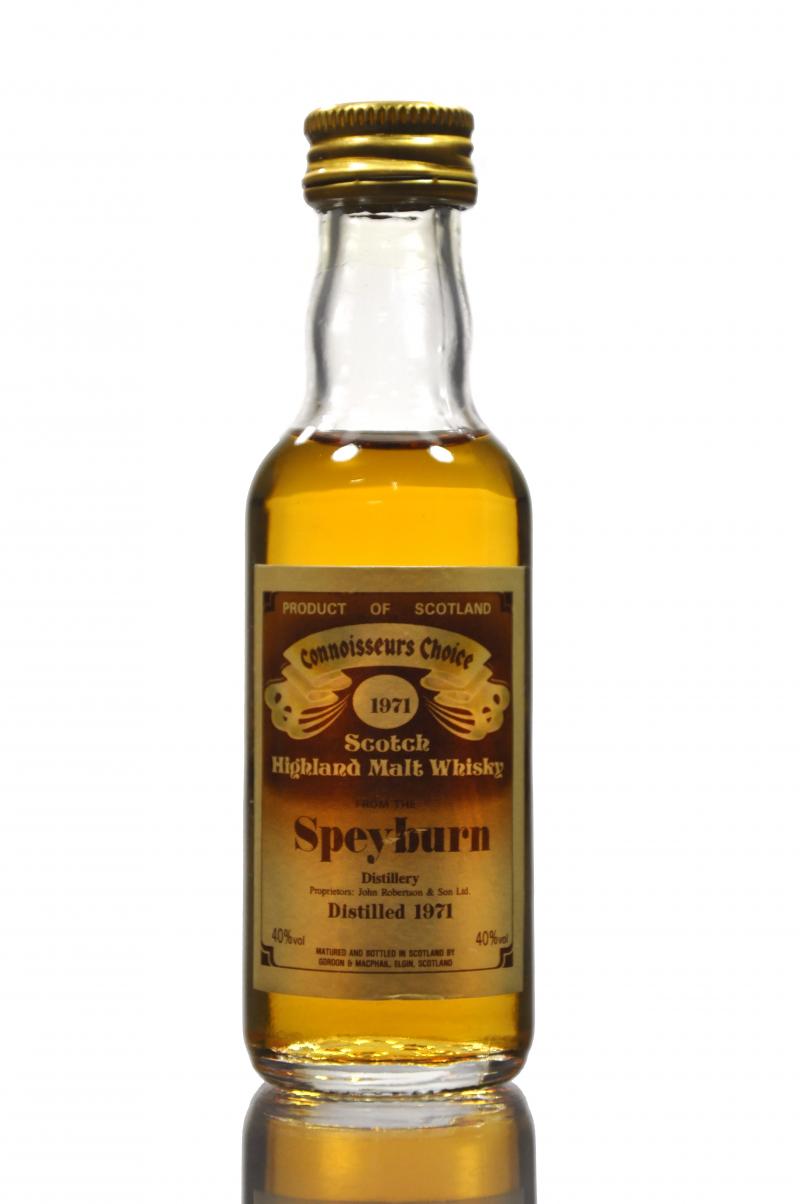 Speyburn 1971 - Connoisseurs Choice Miniature