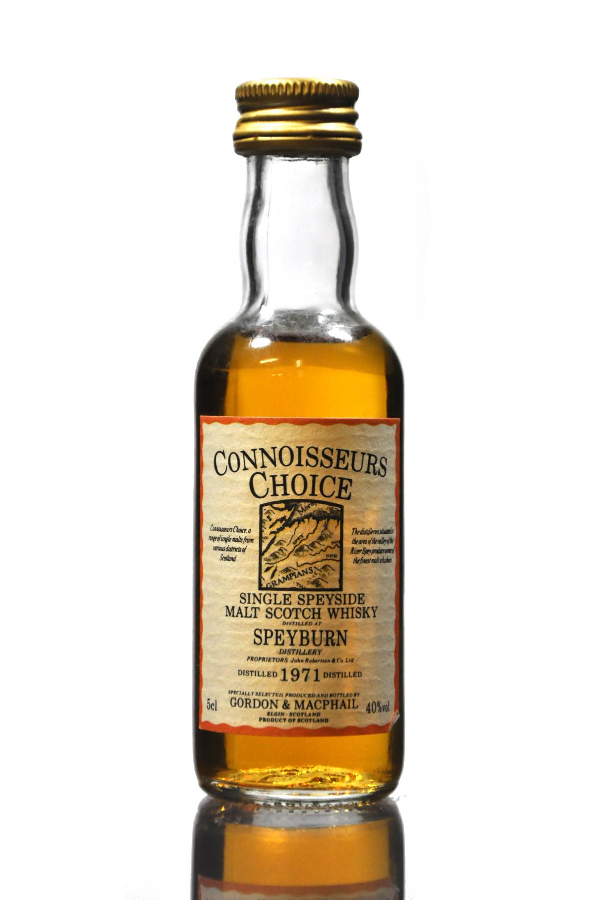 Speyburn 1971 - Connoisseurs Choice Miniature