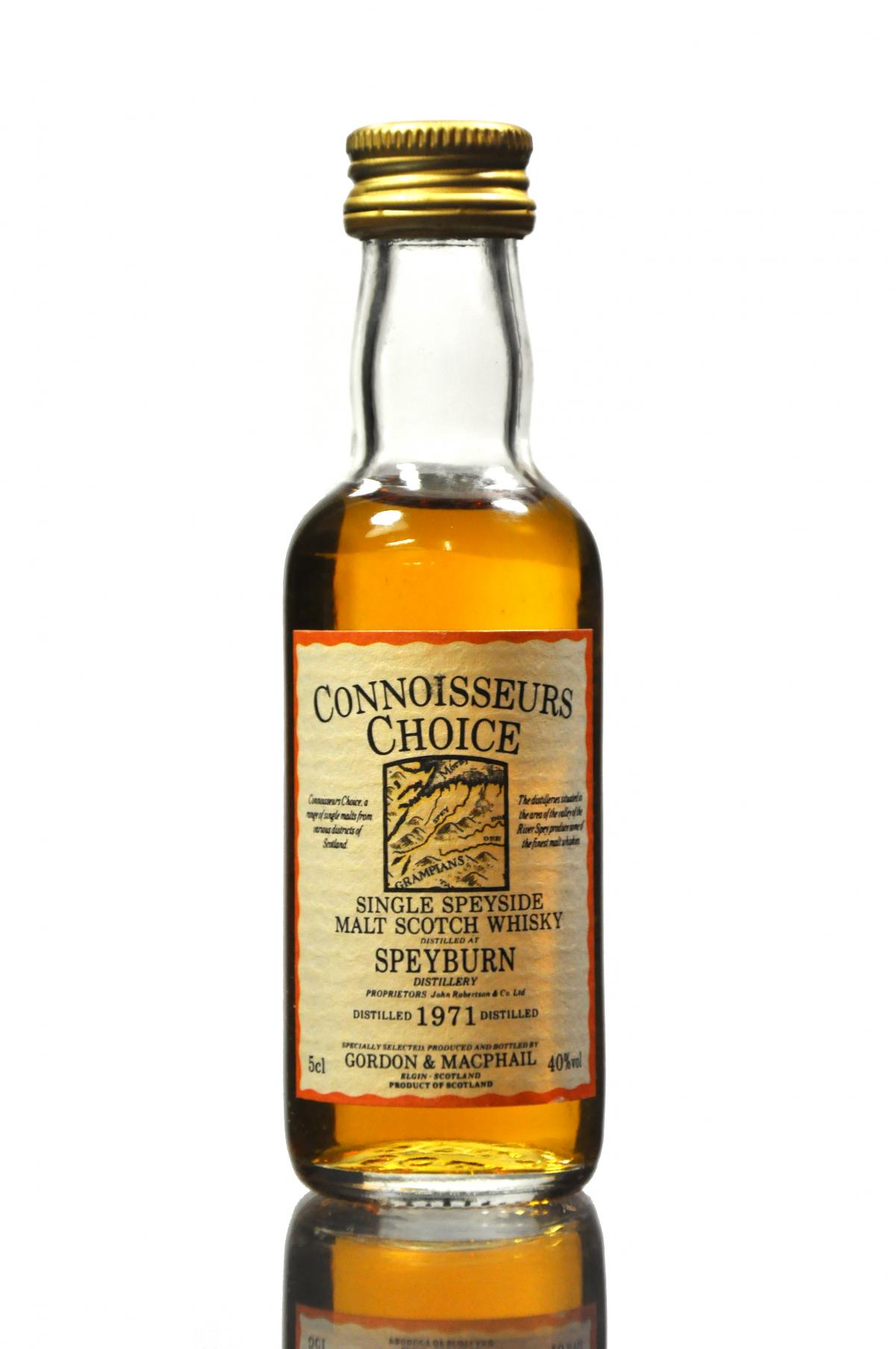 Speyburn 1971 - Connoisseurs Choice Miniature