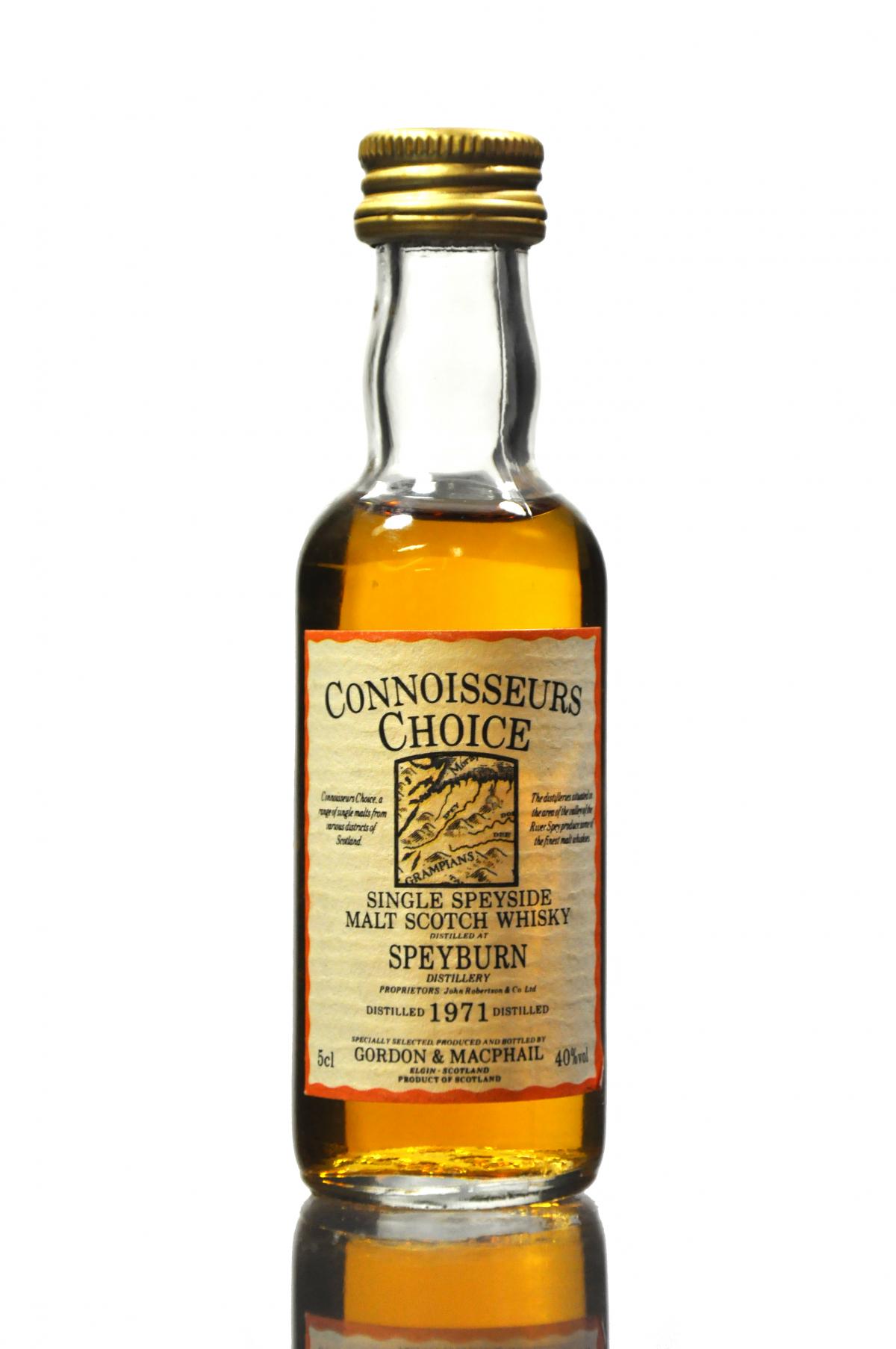 Speyburn 1971 - Connoisseurs Choice Miniature