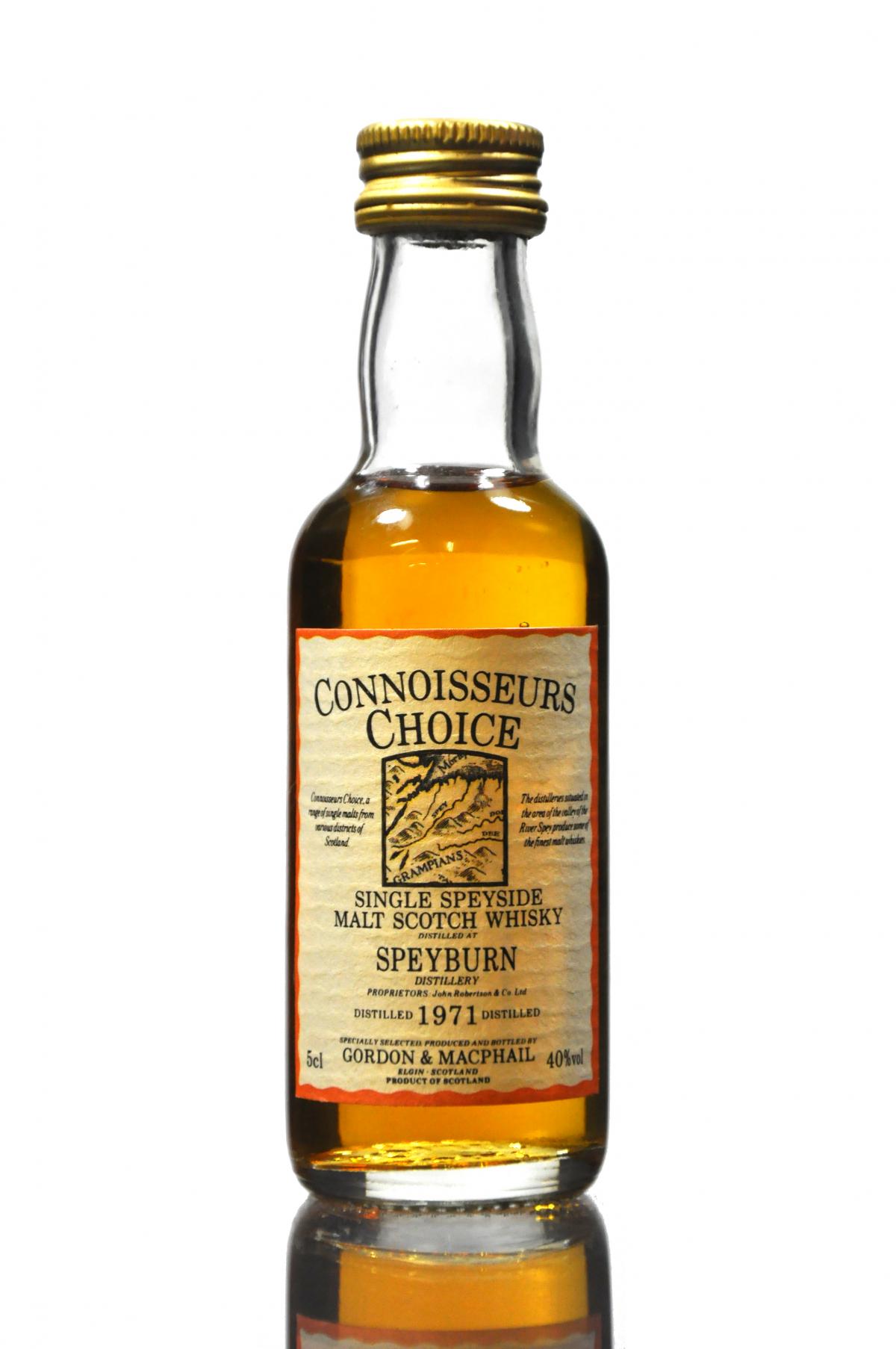 Speyburn 1971 - Connoisseurs Choice Miniature