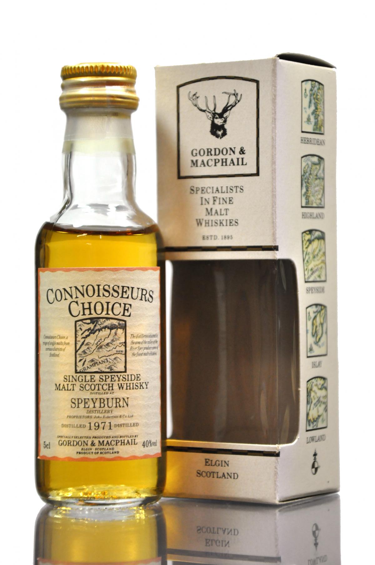 Speyburn 1971 - Connoisseurs Choice Miniature