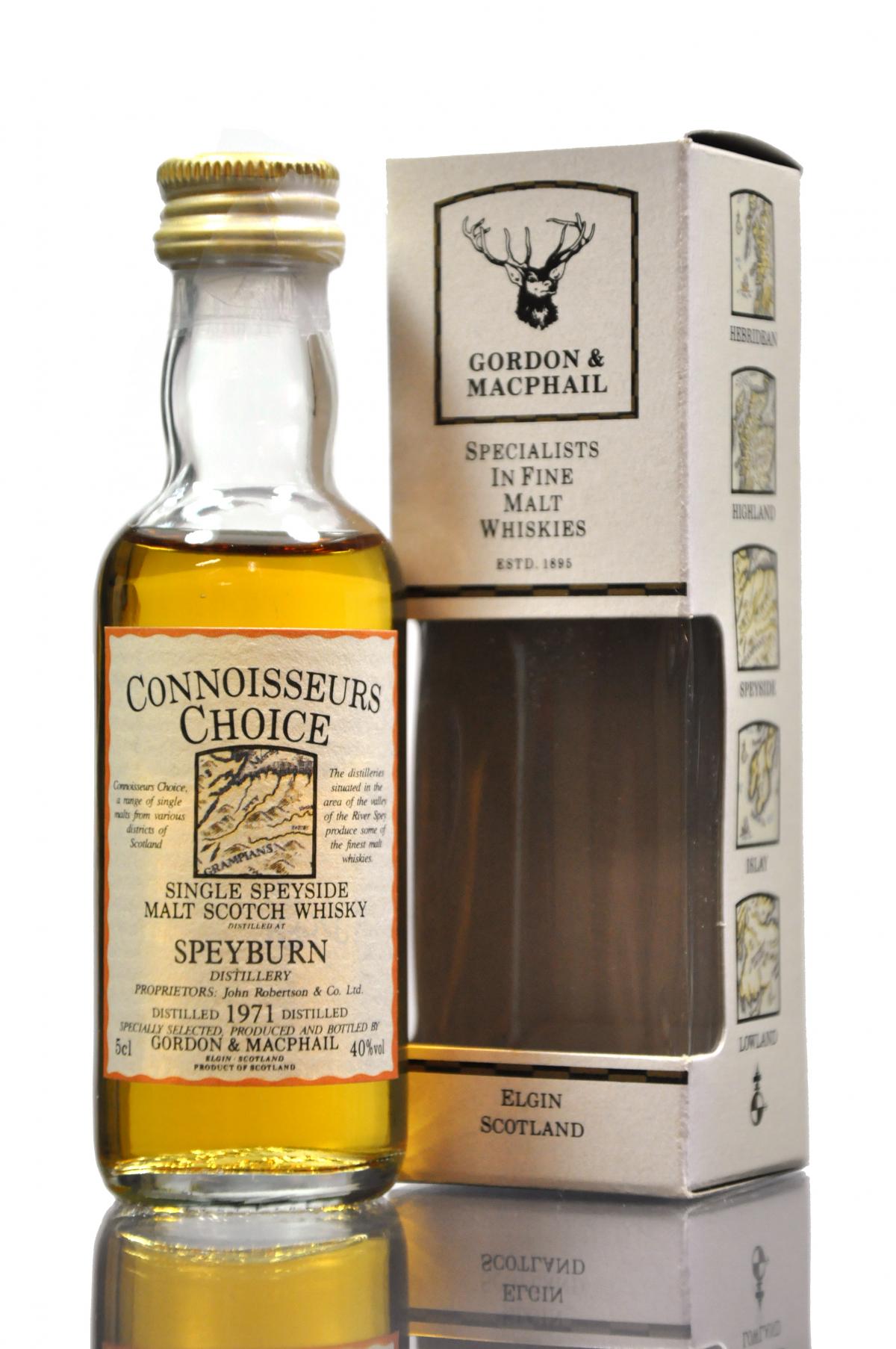 Speyburn 1971 - Connoisseurs Choice Miniature