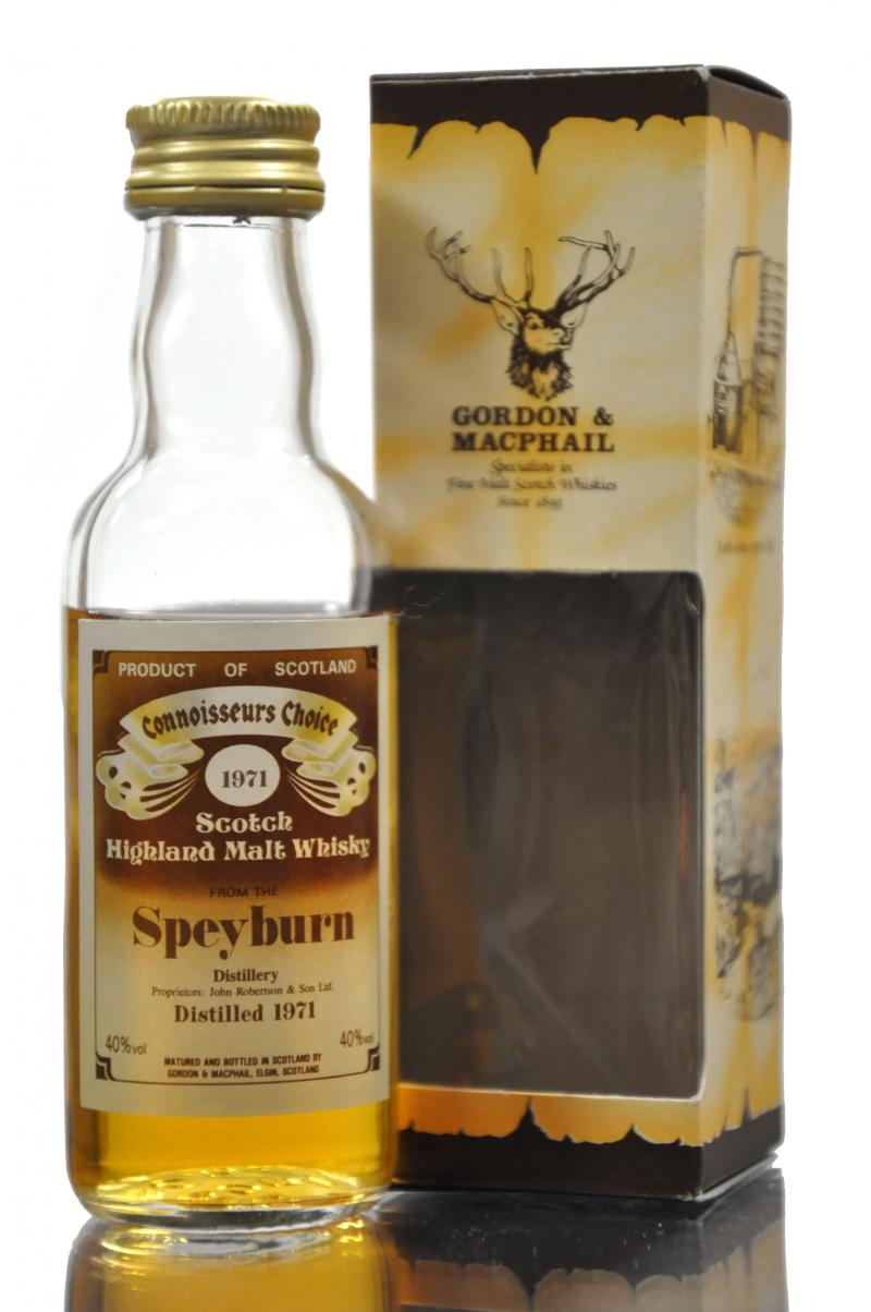 Speyburn 1971 - Connoisseurs Choice Miniature