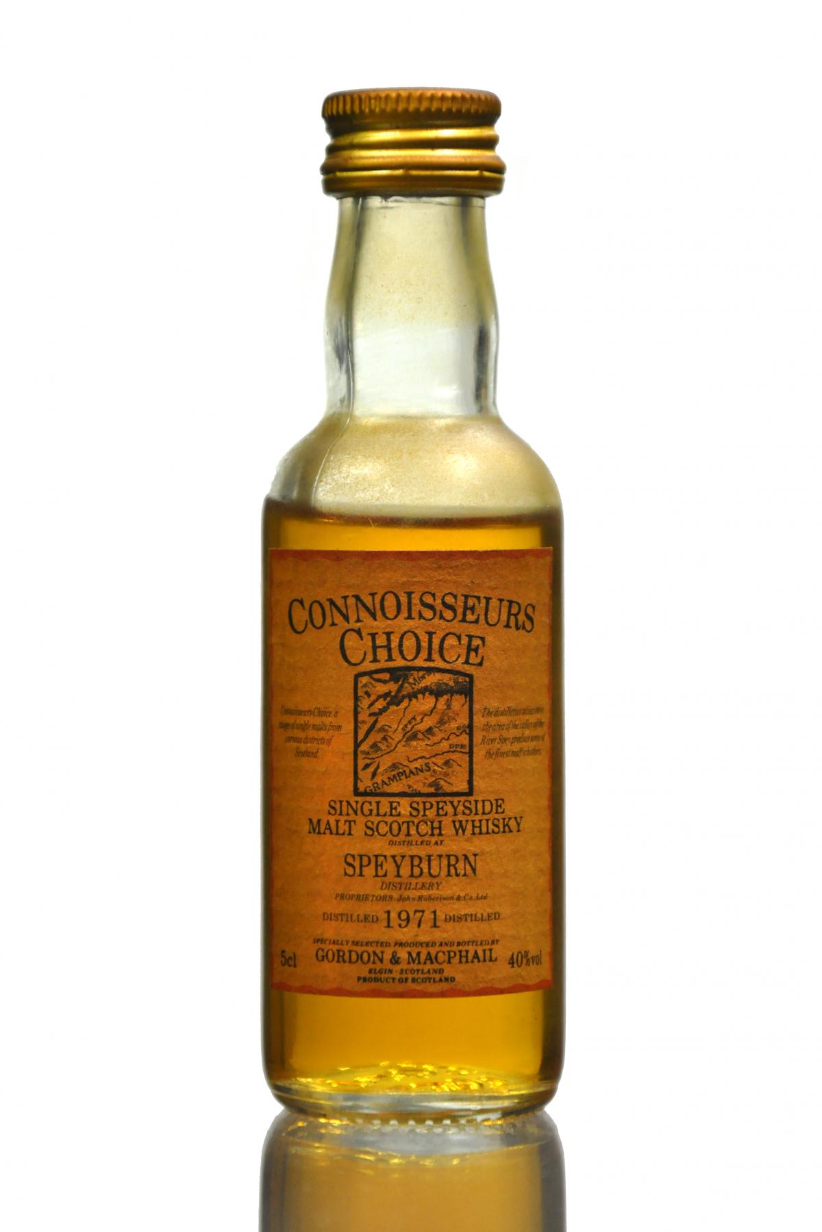 Speyburn 1971 - Connoisseurs Choice Miniature