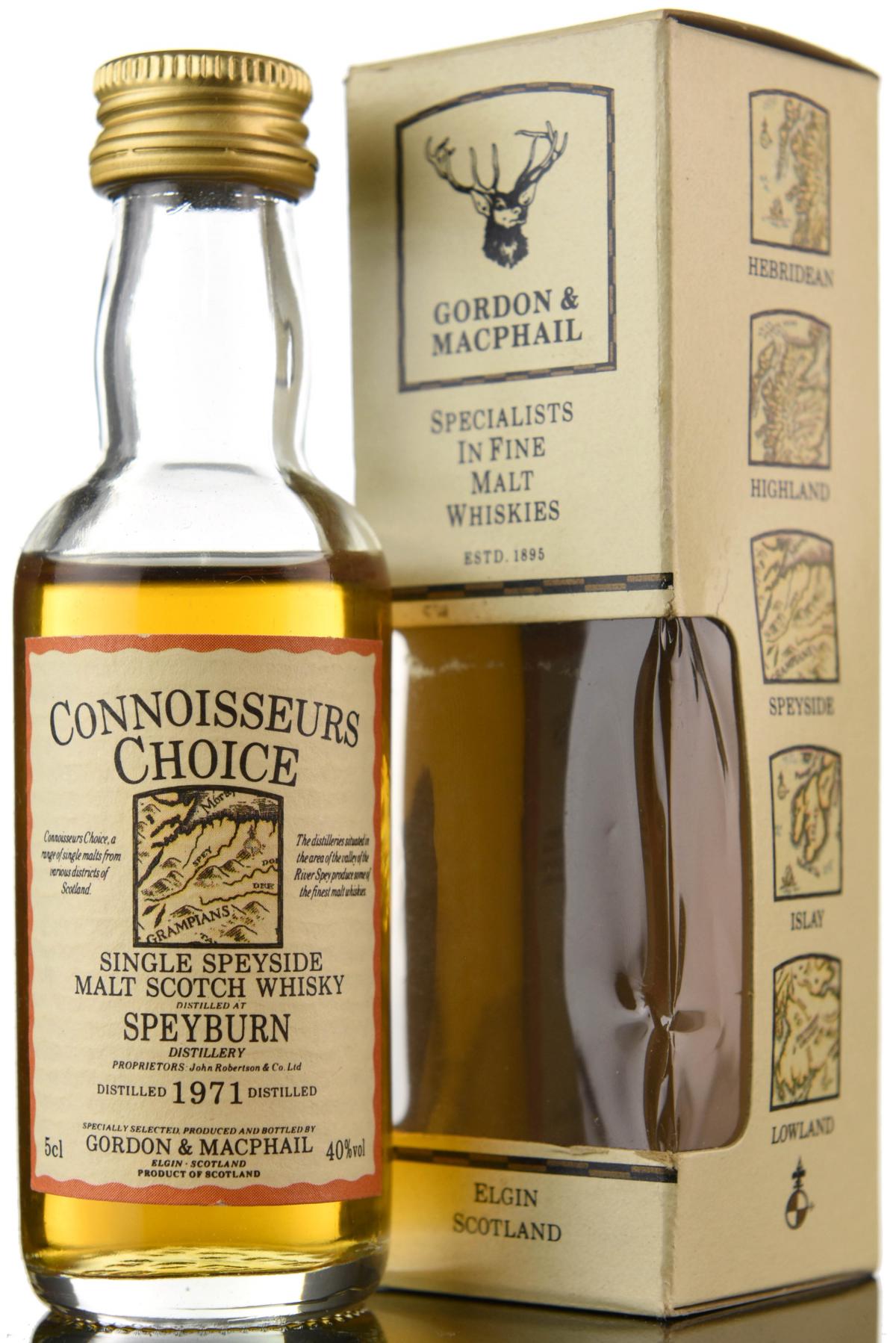 Speyburn 1971 - Connoisseurs Choice Miniature