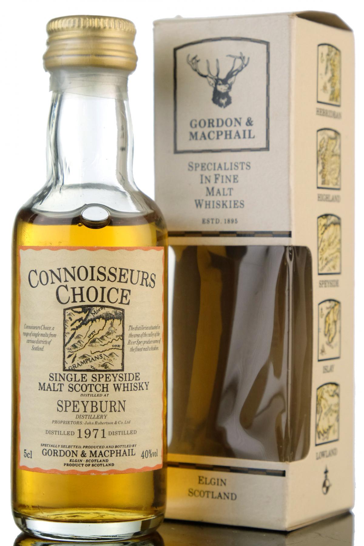 Speyburn 1971 - Connoisseurs Choice Miniature