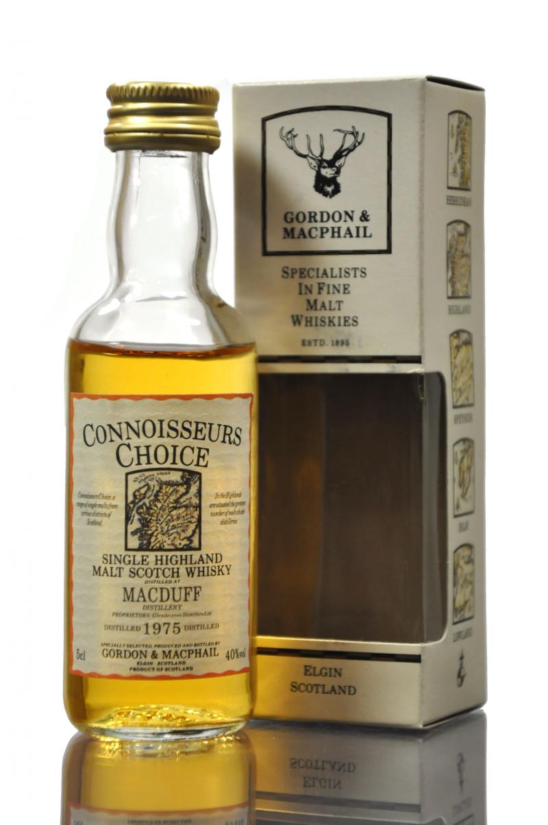 Macduff 1975 - Gordon & MacPhail - Connoisseurs Choice - Miniature