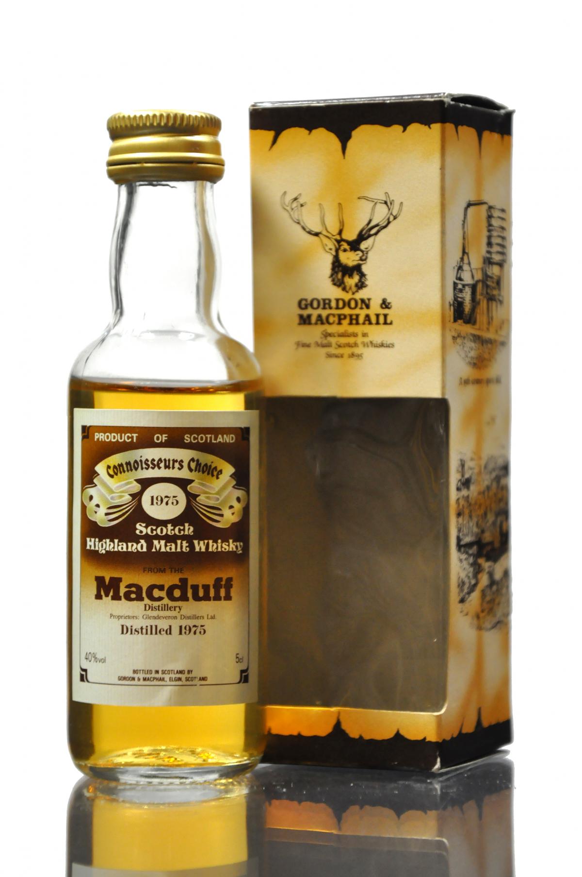 Macduff 1975 - Connoisseurs Choice Miniature