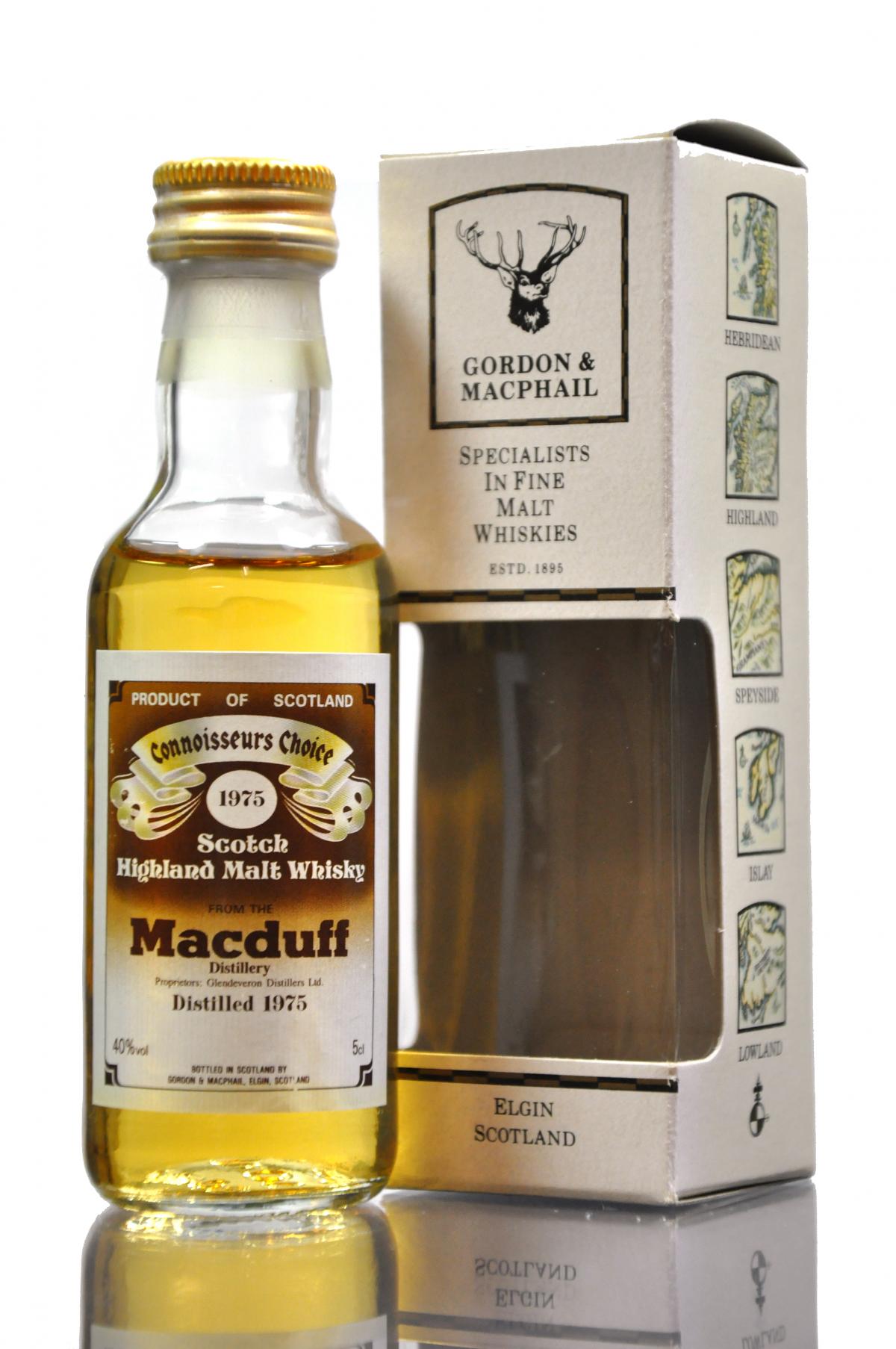 Macduff 1975 - Connoisseurs Choice Miniature