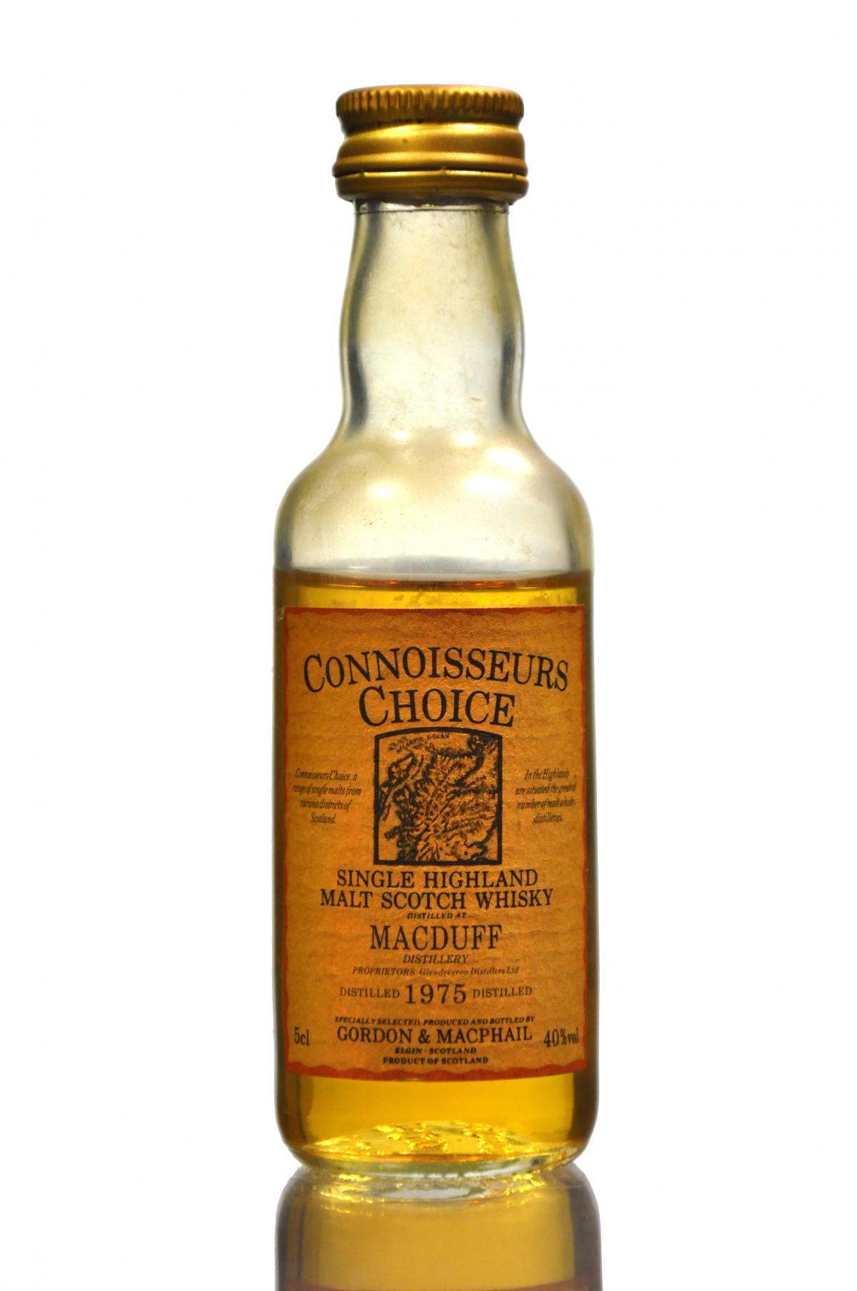 Macduff 1975 - Gordon & MacPhail - Connoisseurs Choice - Miniature