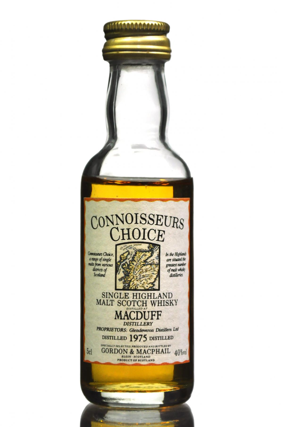 Macduff 1975 - Gordon & MacPhail - Connoisseurs Choice - Miniature
