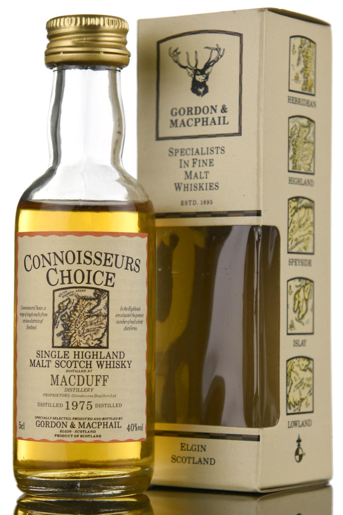 Macduff 1975 - Gordon & MacPhail - Connoisseurs Choice - Miniature