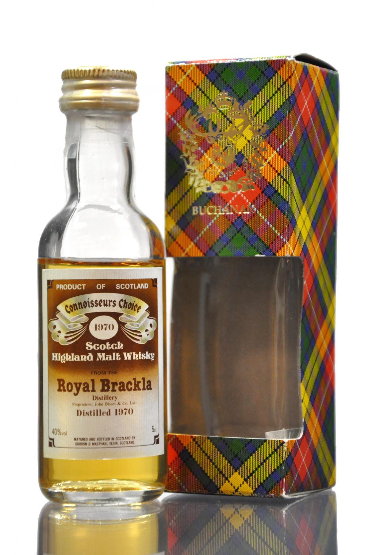 Royal Brackla 1970 - Connoisseurs Choice Miniature