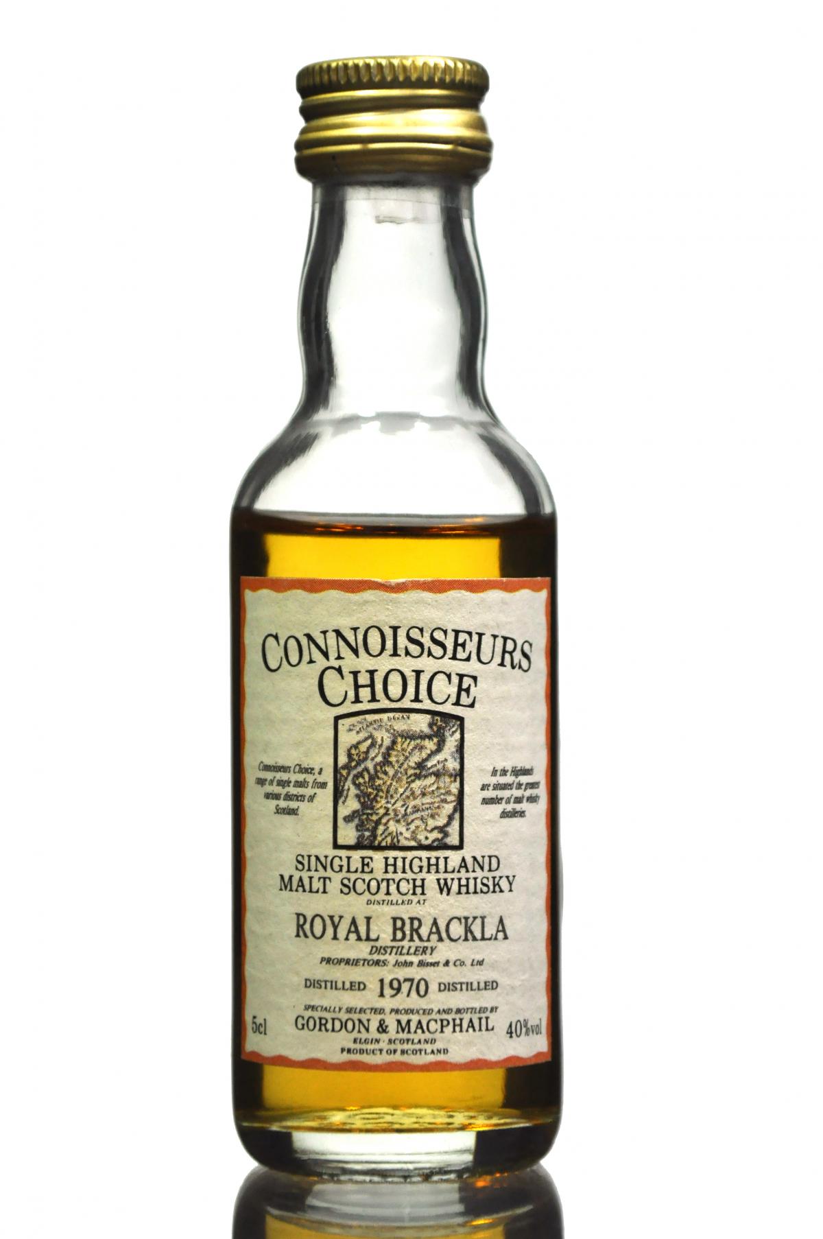 Royal Brackla 1970 - Connoisseurs Choice Miniature