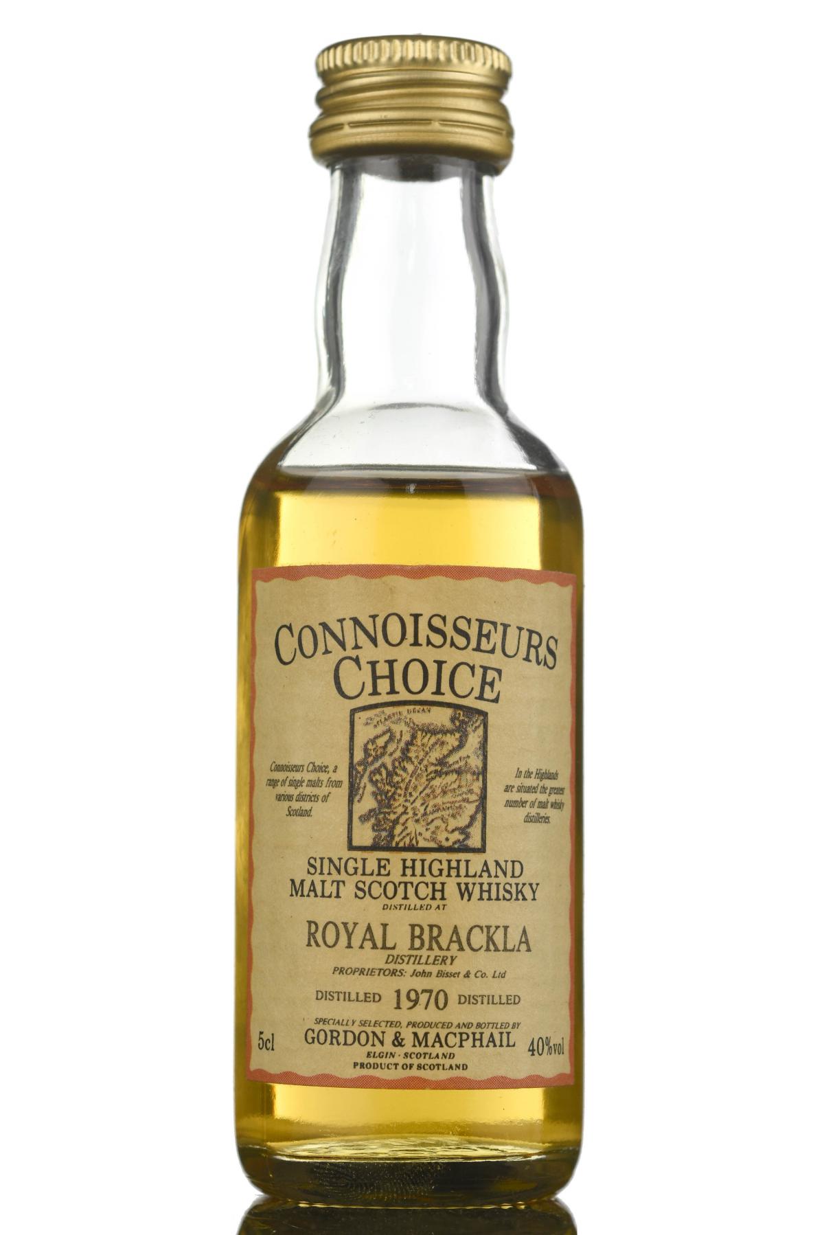 Royal Brackla 1970 - Connoisseurs Choice Miniature