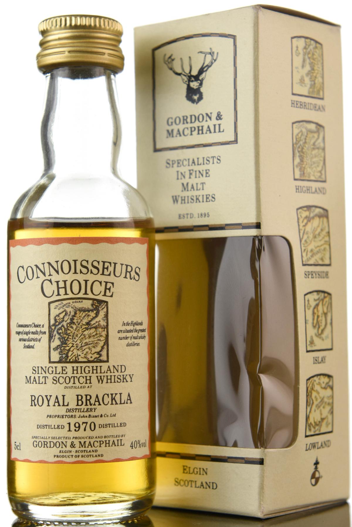 Royal Brackla 1970 - Connoisseurs Choice Miniature