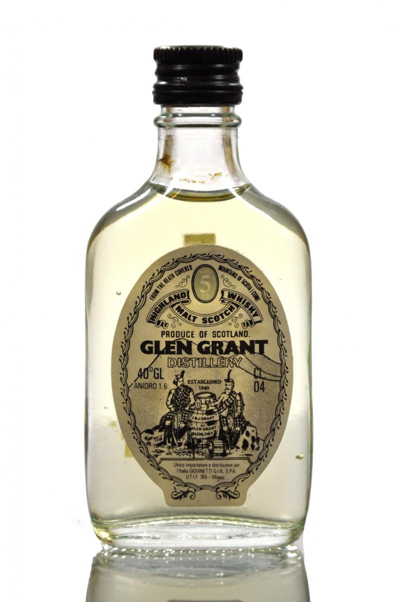 Glen Grant 5 Year Old Miniature