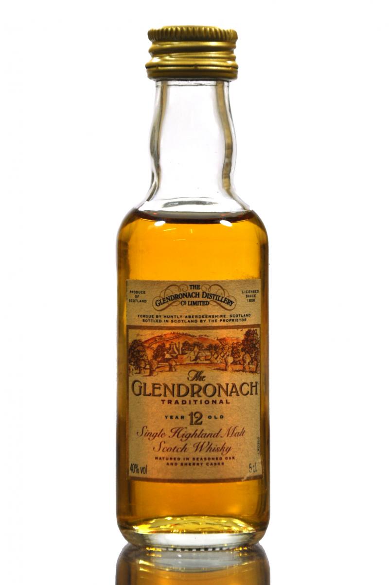 Glendronach 12 Year Old Miniature