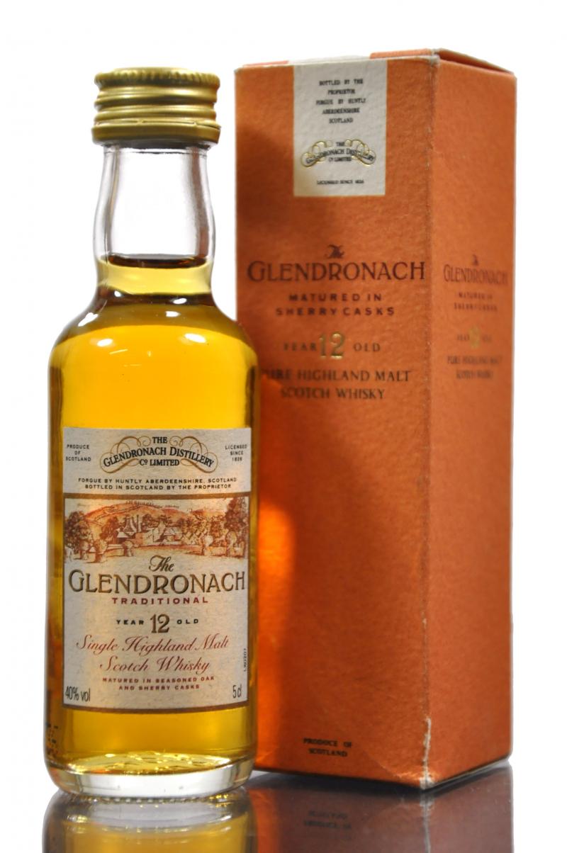 Glendronach 12 Year Old Miniature